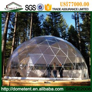 China Customized Waterproof Aluminum Frame Geodesic Dome Tent For Accommodation wholesale