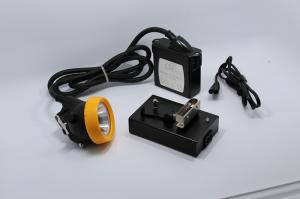 China Bright Cord LED Mining Cap Lamp , Portable Led Miner Lamp Long Life wholesale