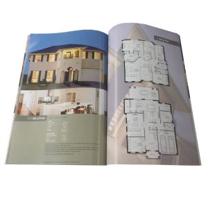 Grey Cardboard Paper Custom Cookbook Printing / Recipe Book Printing