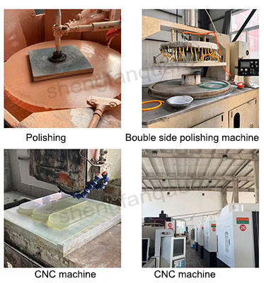 Custom Silicon Wafer Cleaning Rack Quartz Groove Boat High Temperature Resistant