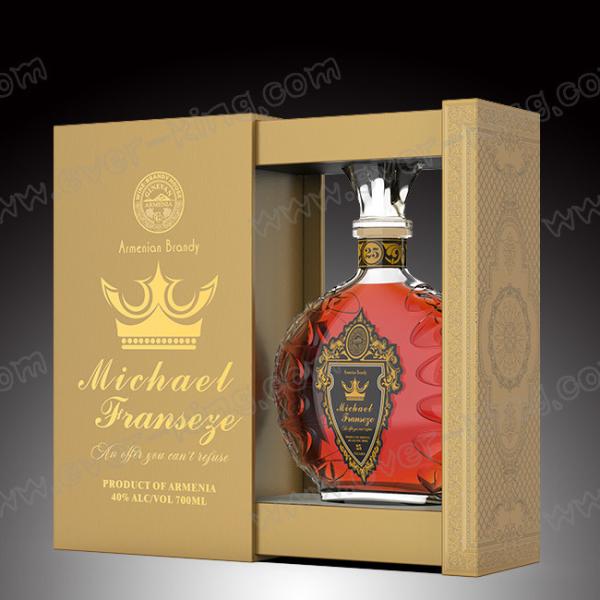 Wholesale Custom Logo Cardboard Paper Boxes For Wine Glass Bottle Packaging