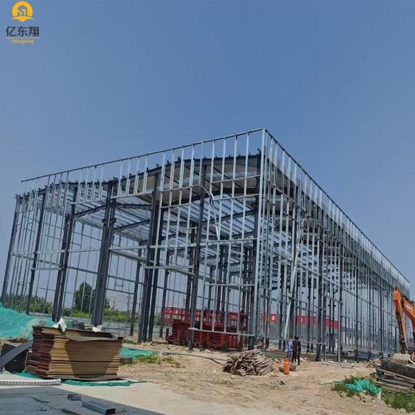 Custom Steel Commercial Building Prefabricated Fast Installation