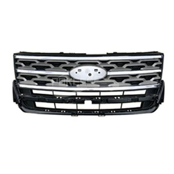 Explorer Raptor Spare Parts Car Body Kits Grills JB5Z8200AK JB5Z8200AF 2018 Explorer Accessories Front Bumper Grill for Ford