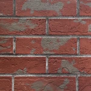 China Environmentally Flexible Wall Tile Light Clay Brick Wall Cladding Tiles 60mm Width on sale