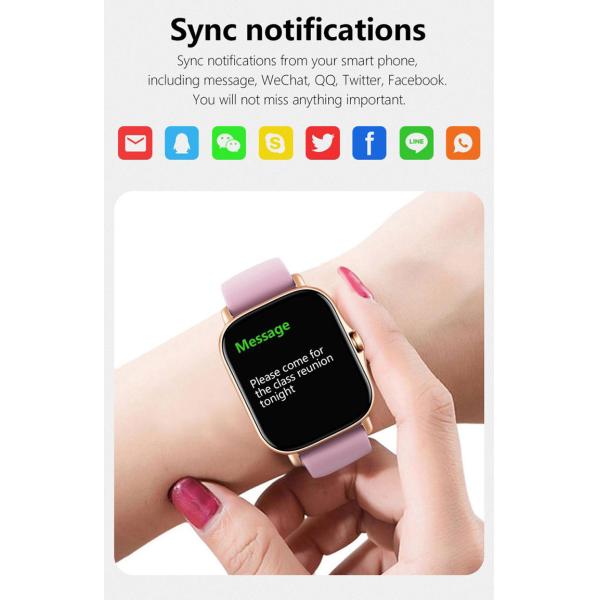1.7'' Sedentary Reminder Bluetooth Calling Smartwatch OEM