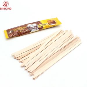 China Sustainable ISO9001 Wooden Mixing Sticks For Coffee wholesale