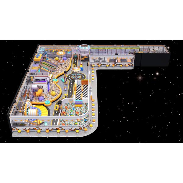 Child'S Imagination Run Wild Large Soft Play Equipment Naughty Castle Dreamlike World For Children