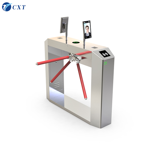 Smart Standard Tripod Turnstile Gate 1200x220x980mm with RS232/RS485 Communication and 25-32 Persons/Min Throughput