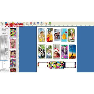 Daqin DIY Mobile Skin Cutter Template Software Free Update
