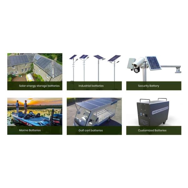 Safe Reliable 80ah 220v Deep Cycle Lithium RV Battery 2000 Times