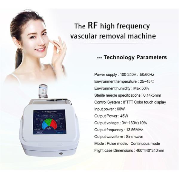 Painless Vascular Laser Spider Vein Removal Machine Diode Portable 980nm 60W