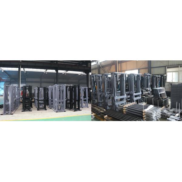 Hydraulic Transmission 4800mm 3 Ton Diesel Forklift With 3 Stage Full Free Mast