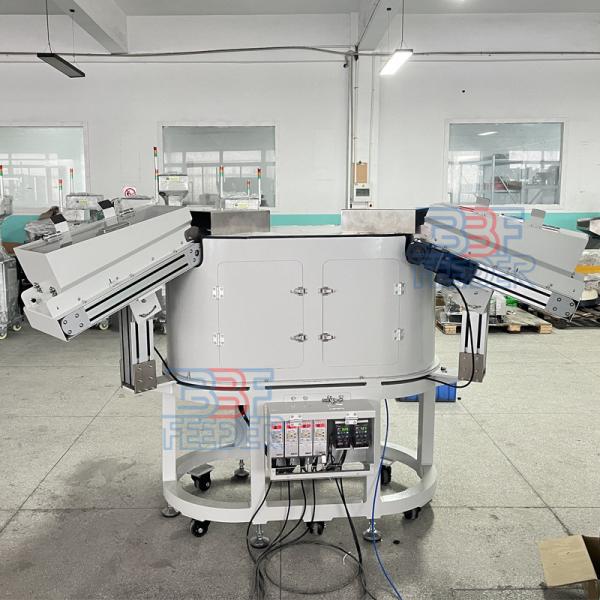 Soundproof Vibratory Bowl Feeder Big Plastic Parts Elevator Hopper Feeder