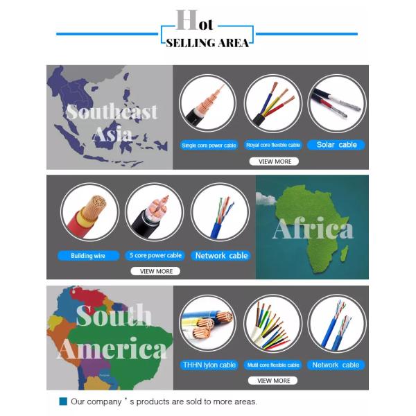 Double Core Wire Cable for Lighting 20AWG 18AWG 17AWG 15AWG 13AWG PVC Insulation Material