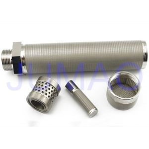 China 316 L Sintered Stainless Steel Filter Elements High Mechanical Strength wholesale