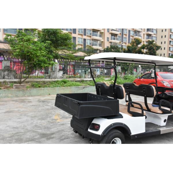 Imported KDS Motor 4 Seats Battery Operated Golf Cart Electric Cargo Vehicle