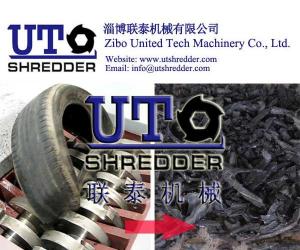 China Car/truck tyre crushing machine, waste tire shredder, double shaft shredder/used tyre recycling machine wholesale