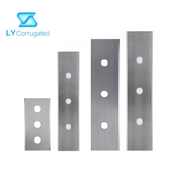43*22*0.4mm Carbide Tungsten Steel Three Hole Paper Aluminum Foil Film Slitting Blade