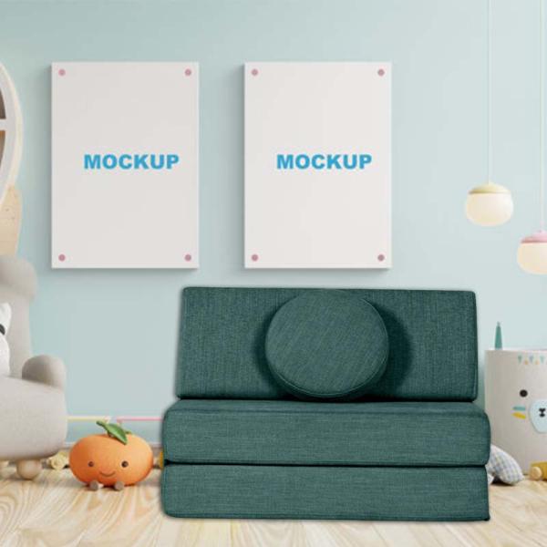 OEM ODM Small Modular Soft Play Sofa Furniture Piece For Children