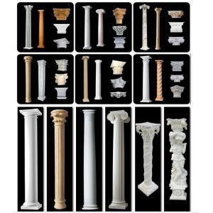 China stone pillar and capital wholesale