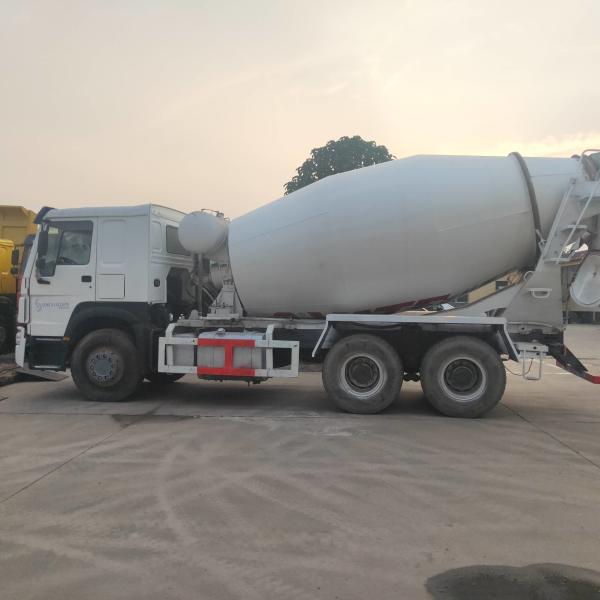 HOWO 375 Used Cement Trucks Old Concrete Mixer