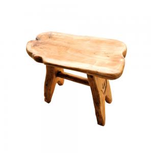 China Practical Cedar 0.115m3 Solid Wood Stool 48CM Height on sale