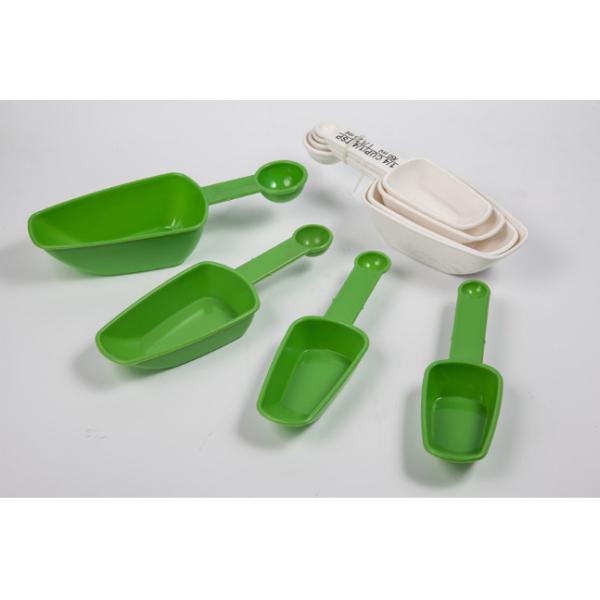 FBAB101 for wholesales set of 8 heart shape eco-friendly measuring spoon