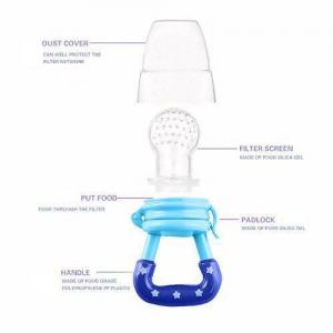 China CIQ Baby Feeding Silicone,Silicone Baby fruit feeder Infant Teething Toy Baby silicone Pacifier wholesale