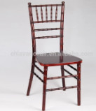 Buy cheap Dark Mahogany Color Solid Wood Chiavari Wedding Hotel Bar Chair from wholesalers