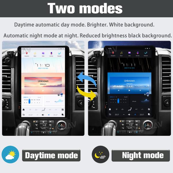 Android Auto Head Unit For Ford Raptor F150 F250 / F350 / F450 2015-2020 Touch Screen 14.5 Inch GPS Navigation Carplay