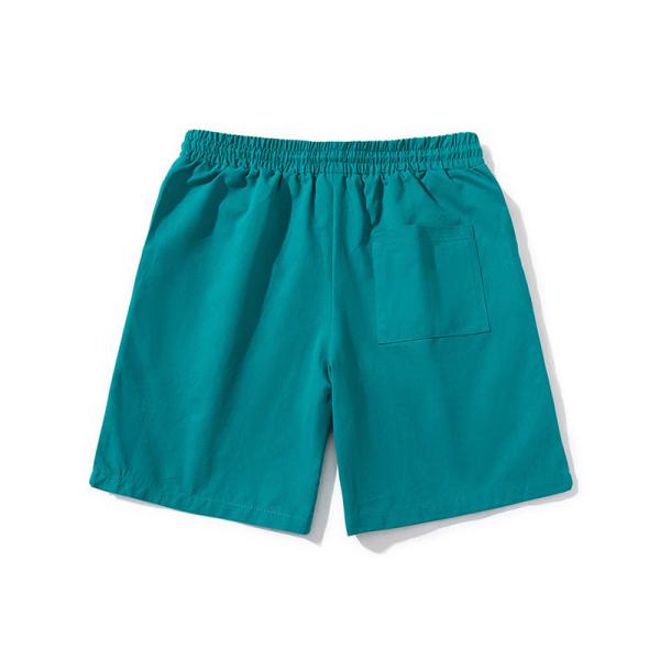 Oem Factory Manufacturer Custom Logo Elastic Waistband Shorts Soft 100% Cotton Swim Shorts