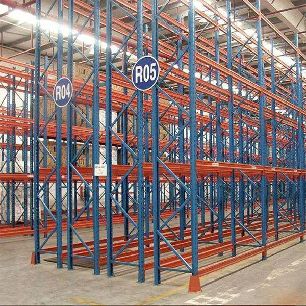 Solid Construction Warehouse Storage Pallet Rack Heavy Duty Rust Resist 1500-3000mm Length