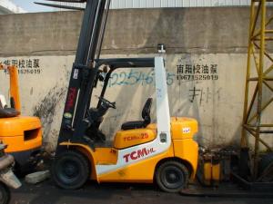 China Used TCM 2.5 ton forklift original made japan wholesale
