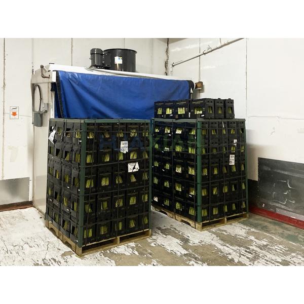 Small Forced Air Cooler 6 Pallets Mobile Vegetables For Cold Storage Room