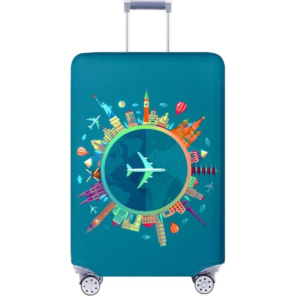 Travelkin Luggage Covers For Suitcase Tsa Approved,Suitcase Cover Protector Fit 18-32 Inch Luggage