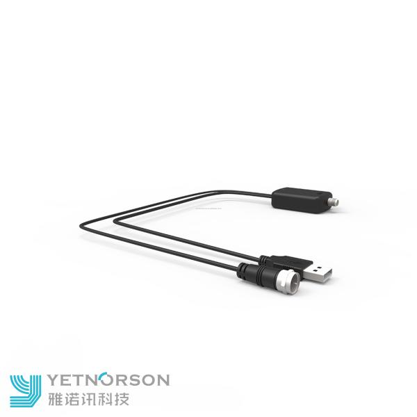 35dBi TV Antenna Amplifier Cable with USB Power N Male Connector TV Signal Adapter Cable