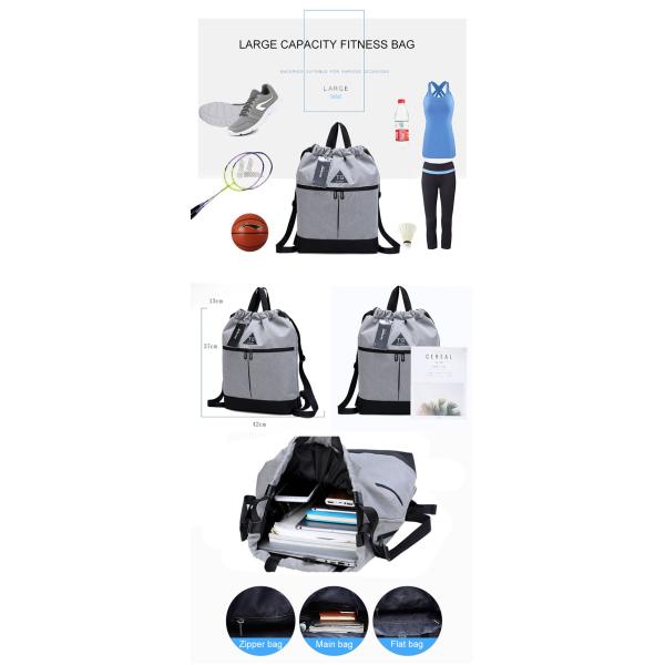 Oxford 20L Waterproof Travel Bags Portable Gym Bag 42*13*37cm