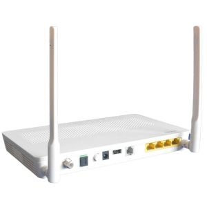 China Tx 1310nm Rx 1490nm HG8247H5 WiFi EPON ONU 2 Antennas FTTH EPON ONU Modem on sale