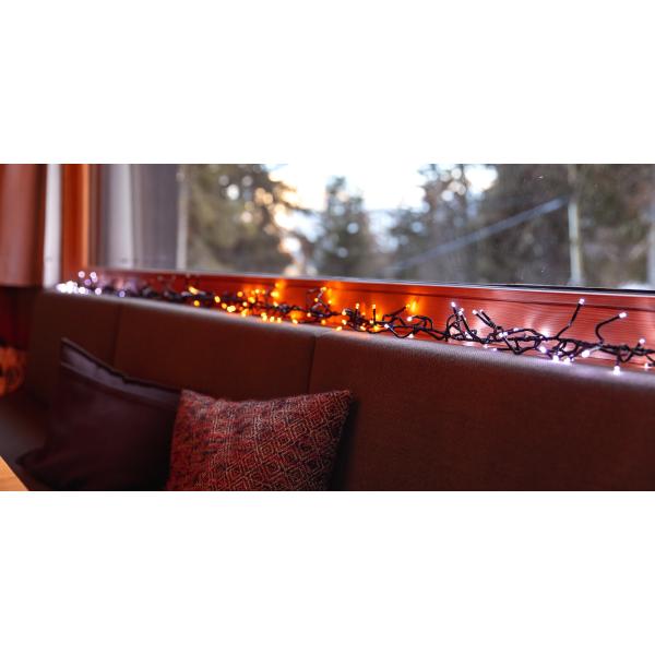 Ddressable LED Strip Lights Series With Clear Concave Lens 240V Dimmable Over 30000 Hours