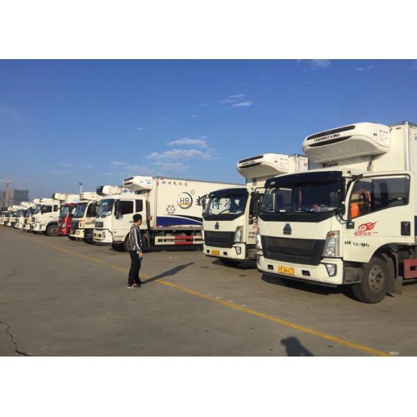 Sandwich Structure 4×2 Refrigerated Truck Good Heat Insulation Performance