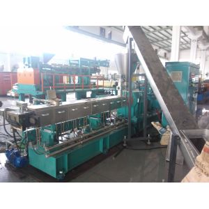 China Twin Screw Reprocessed Plastic Granules Machine , Plastic Recycling Equipment on sale