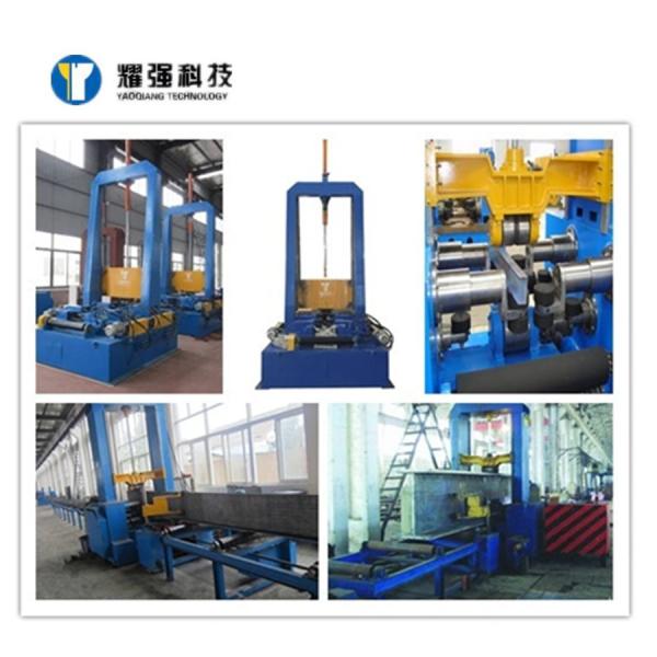 TIG MIG Assembly H Beam Welding Production Line Machine With Automatic Spot Welding
