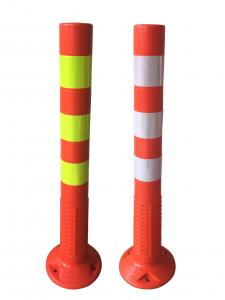 China High Quality Peru Standard 75cm Road Safety Post Traffic Delineator Wholesale Price on sale