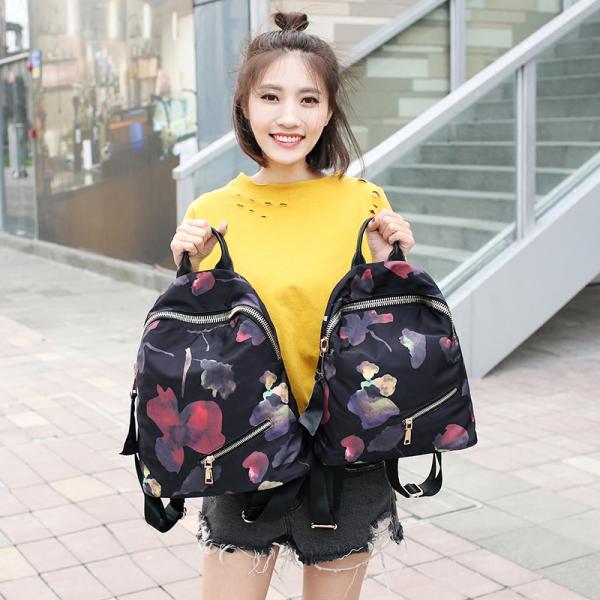 Double Shoulder Girl Backpack Spring Summer Leisure And Camouflage Fashion Light Travel 2017 New Backpack