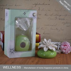China Eco Friendly Ceramic Scent Diffuser , Sweet Smelling Ceramic Flower Oil Diffuser wholesale