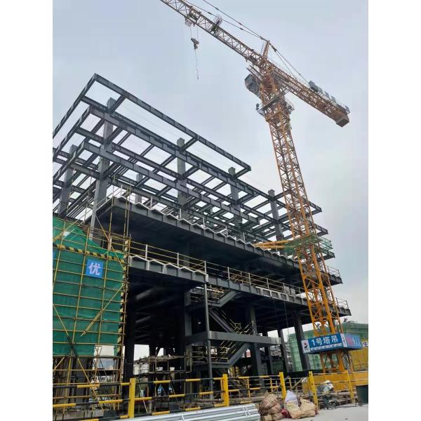 Multiple Floor Prefabricated Steel Buildings Galvanized Surface Treatment Gr50