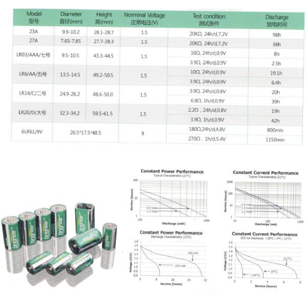 Size D LR20 1.5V Alkaline Battery MN1300 LR20 R20 13A 13D D Dry Cell Battery