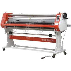 China Glue - Proof Paper Roll Lamination Machine , Electric Cold Roll Laminating Machine LD-1600EMHTN wholesale