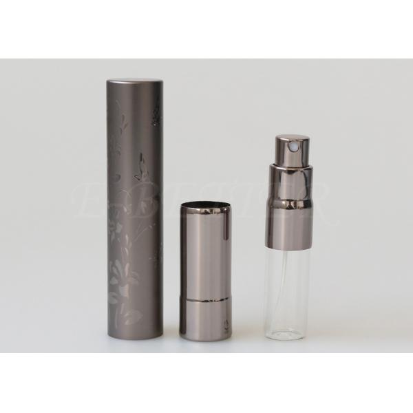 Black Refillable Perfume Shop Travel Portable Perfume Atomiser 10 Ml