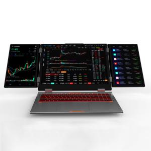 China 16-Inch Laptop with Triple Touchscreens, Dual-Channel DDR5, Keyboard Backlighting, Fingerprint Lock, and Intel Core i7-1260P CPU wholesale
